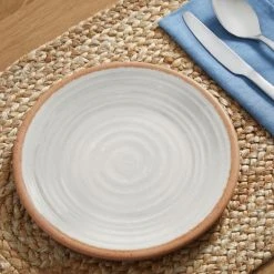 Azria Melamine Salad Plates in Ivory (Set of 6) by Home Decorators Collection -Dinnerware Shop ivory home decorators collection salad plates dessert plates pan1085msrsi 40 1000