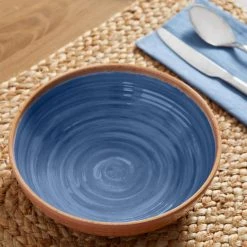 Azria Melamine Dinner Bowls in Laguna Blue (Set of 6) by Home Decorators Collection -Dinnerware Shop laguna blue home decorators collection bowls pan5080tmblb 40 1000