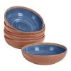 Azria Melamine Dinner Bowls in Laguna Blue (Set of 6) by Home Decorators Collection