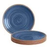 Azria Melamine Dinner Plates in Laguna Blue (Set of 6) by Home Decorators Collection -Dinnerware Shop laguna blue home decorators collection dinner plates pan1105mdslb 64 1000