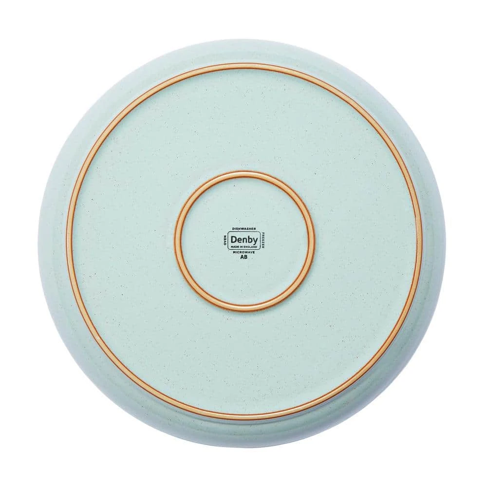 Heritage Pavilion Light Blue Coupe Dinner Plate by Denby 5 Heritage Pavilion Light Blue Coupe Dinner Plate by Denby - Image 3