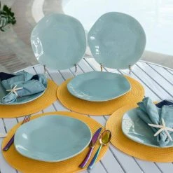 11.02 in. RYO Light Blue Dinner Plates (Set of 12) by Manhattan Comfort 10 11.02 in. RYO Light Blue Dinner Plates (Set of 12) by Manhattan Comfort -Dinnerware Shop light blue manhattan comfort dinner plates 2 rm06 9507 4f 1000