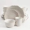 Portina 16-Piece Vintage Linen Stoneware Dinnerware Set (Service for 4) by GIBSON elite 2 Portina 16-Piece Vintage Linen Stoneware Dinnerware Set (Service for 4) by GIBSON elite -Dinnerware Shop linen gibson elite dinnerware sets 124306 16r 64 1000