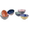 Soho Multi-color Bowls (Set of 6) by Certified International -Dinnerware Shop multi color certified international bowls 32828 64 1000