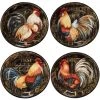 Gilded Rooster 4-Piece Multi-Colored 9.25 in. x 2 in. Soup/Pasta Bowl Set by Certified International -Dinnerware Shop multi colored certified international bowls 23654set4 64 1000
