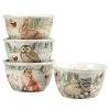 Winter's Walk 22 fl.oz. Multi-Colored Earthenware Dessert Bowls Set of 4 by Certified International 2 Winter's Walk 22 fl.oz. Multi-Colored Earthenware Dessert Bowls Set of 4 by Certified International -Dinnerware Shop multi colored certified international bowls 29018set4 64 1000