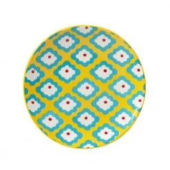 Damask Floral 6 in. Multicolored Canape Plate (Set of 6) by Certified International -Dinnerware Shop multi colored certified international salad plates dessert plates 45171set6 1f 1000