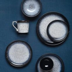 Halo Coupe Multi-Colored Dinner Plate (Set of 4) by Denby -Dinnerware Shop multi colored denby dinner plates hlo 003c 4 31 1000