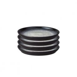 Halo Coupe Multi-Colored Dinner Plate (Set of 4) by Denby