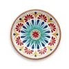Rio Medallion Assorted Melamine Salad Plate (Set of 6) by TarHong 1 Rio Medallion Assorted Melamine Salad Plate (Set of 6) by TarHong -Dinnerware Shop multi colored tarhong salad plates dessert plates pan1085spmb 64 1000