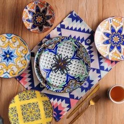 Jasmin 16-Piece Porcelain Multi-Colors Dinnerware Sets (Service for 4) by vancasso 14 Jasmin 16-Piece Porcelain Multi-Colors Dinnerware Sets (Service for 4) by vancasso -Dinnerware Shop multi colors vancasso dinnerware sets vc jasmin sl 44 1000