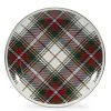 12.5 in. Highland Plaid Enamelware Round Charger Plate Set of 2 by Golden Rabbit -Dinnerware Shop multi golden rabbit charger plates hp36s2 64 1000