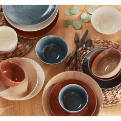 Siterra Painter's Palette 16-Piece Stoneware Dinnerware Set by Sango -Dinnerware Shop multi sango dinnerware sets 4128mx800acy46 40 1000