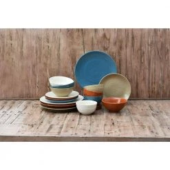 Siterra Painter's Palette 16-Piece Stoneware Dinnerware Set by Sango -Dinnerware Shop multi sango dinnerware sets 4128mx800acy46 c3 1000