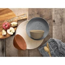 Siterra Painter's Palette 16-Piece Stoneware Dinnerware Set by Sango -Dinnerware Shop multi sango dinnerware sets 4128mx800acy46 fa 1000 1
