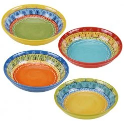 Valencia 9.25 in. Soup/Pasta bowl (Set of 4) by Certified International