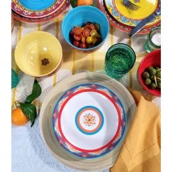 Galicia 4-Piece Pasta Bowl Set by Euro Ceramica -Dinnerware Shop multicolor euro ceramica bowls gal 1001 5 4f 1000