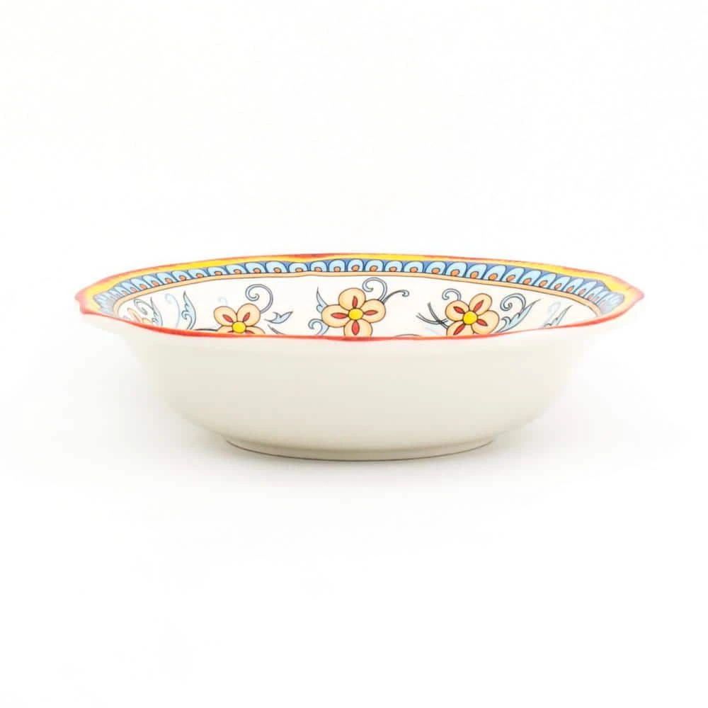 Duomo 32-Piece Patterned Multicolor/Italian Design Stoneware Dinnerware Set (Service for 8) by Euro Ceramica 6 Duomo 32-Piece Patterned Multicolor/Italian Design Stoneware Dinnerware Set (Service for 8) by Euro Ceramica - Image 4