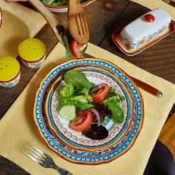 Duomo 32-Piece Patterned Multicolor/Italian Design Stoneware Dinnerware Set (Service for 8) by Euro Ceramica 14 Duomo 32-Piece Patterned Multicolor/Italian Design Stoneware Dinnerware Set (Service for 8) by Euro Ceramica -Dinnerware Shop multicolor hand crafted euro ceramica dinnerware sets duo 86232 31 1000