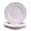 Firenze Ivory 9.5 in. Salad/Dessert Plate (Set of 4) by Certified International