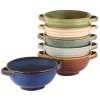 Reactive Glaze 19.17 fl. oz. Assorted Colors Stoneware Soup Bowl Crocks (Set of 6) by Certified International -Dinnerware Shop multicolored certified international bowls 89626 64 1000