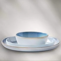 12-piece Nordic Blue Glass Dinnerware Set (Service for 4) by Corelle -Dinnerware Shop nordic blue corelle dinnerware sets 1143258 44 1000
