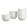 22 fl. oz. White Round Stoneware Cereal Bowls (Set of 10) by Tabletops Gallery 1 22 fl. oz. White Round Stoneware Cereal Bowls (Set of 10) by Tabletops Gallery -Dinnerware Shop off white tabletops gallery bowls ttu p7233 ec 64 1000