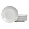 Stoneware White Round Dinner Plates (Set of 10) by Tabletops Gallery 1 Stoneware White Round Dinner Plates (Set of 10) by Tabletops Gallery -Dinnerware Shop off white tabletops gallery dinner plates ttu p7234 ec 64 1000