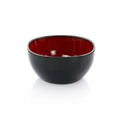 Soho Lounge 16 fl.oz Red Stoneware 6 in. 8-Piece Bowl Set by GIBSON HOME -Dinnerware Shop red bowls 985117166m 1f 1000
