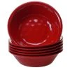 6-Piece Red Bowl Set by Certified International