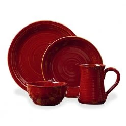 Aspen Red Dinner Plate (Set of 4) by Park Designs 9 Aspen Red Dinner Plate (Set of 4) by Park Designs -Dinnerware Shop red park designs dinner plates 479 650m 4f 1000