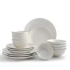 Siterra 16-Piece Casual Rustic White Stoneware Dinnerware Set (Service for 4) by Sango 2 Siterra 16-Piece Casual Rustic White Stoneware Dinnerware Set (Service for 4) by Sango -Dinnerware Shop rustic white sango dinnerware sets 3714wh806acm33 64 1000