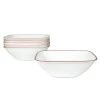 Square 22-Oz Cereal and Soup Bowls Splendor (Set of 6) by Corelle -Dinnerware Shop splendor corelle bowls 1107748 64 1000