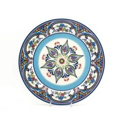 Zanzibar 32-Piece Patterned Multicolor/Spanish Floral Design Ceramic (Service for 8) by Euro Ceramica -Dinnerware Shop stoneware euro ceramica dinnerware sets zb 3201 st 4f 1000