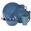 Lisbon 16-Piece Teal Round Stoneware Dinnerware Set by GIBSON elite 1 Lisbon 16-Piece Teal Round Stoneware Dinnerware Set by GIBSON elite -Dinnerware Shop teal gibson elite dinnerware sets 985115864m 64 1000