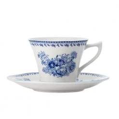 6 in. Blue Porcelain Saucers (Set of 48) by Oneida