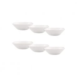 Square Pure White 22 oz. Bowl Set by Corelle