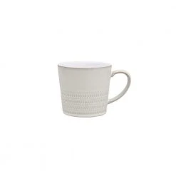 Natural Canvas White Place Setting Set (4-Piece) by Denby -Dinnerware Shop white denby bowls cnv 100t 44 1000