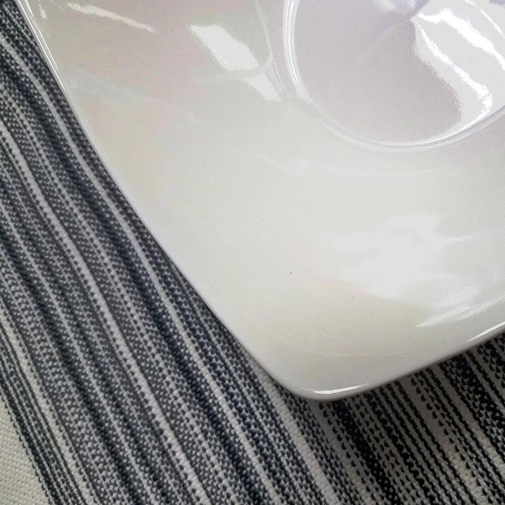 Zen Buffetware White Square Bowls (Set of 8) by Gibson 4 Zen Buffetware White Square Bowls (Set of 8) by Gibson - Image 2