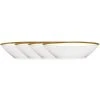 Charlotta Gold/White Porcelain Fruit Bowls (Set of 4) 5-1/2 in., 4 oz. by Noritake -Dinnerware Shop white gold noritake bowls 1716 408d 64 1000