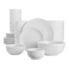 40-Piece Ceramic Coupe Dinnerware Set in White (Service for 8) by Home Decorators Collection -Dinnerware Shop white home decorators collection dinnerware sets 116730 40r 64 1000