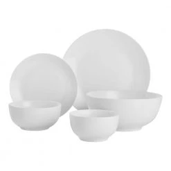 40-Piece Ceramic Coupe Dinnerware Set in White (Service for 8) by Home Decorators Collection 13 40-Piece Ceramic Coupe Dinnerware Set in White (Service for 8) by Home Decorators Collection -Dinnerware Shop white home decorators collection dinnerware sets 116730 40r 66 1000