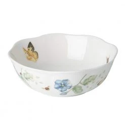 Butterfly Meadow 20 oz. Porcelain Multi Color All Purpose Bowl by Lenox