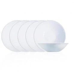 Everyday White All Purpose Bowl (Set of 6) by Luminarc