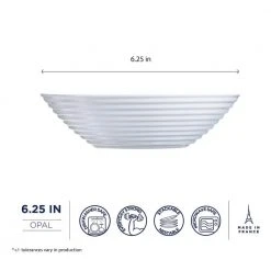 Harena White All Purpose Bowl (Set of 6) by Luminarc -Dinnerware Shop white luminarc bowls p2170 1f 1000