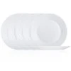 Harena White Dinner Plate Set (6-Piece) by Luminarc