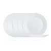 Harena White Dessert Plate Set (6-Piece) by Luminarc -Dinnerware Shop white luminarc dinner plates p2169 64 1000