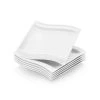 Flora 8.25 in. Porcelain White Dessert Plates(Set of 6 ) by MALACASA 2 Flora 8.25 in. Porcelain White Dessert Plates(Set of 6 ) by MALACASA -Dinnerware Shop white malacasa salad plates dessert plates flora 6dp s 64 1000