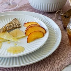 24 piece white Porcelain Dinnerware Set (Service for 8) by Over and Back -Dinnerware Shop white over and back dinnerware sets 934188 1f 1000