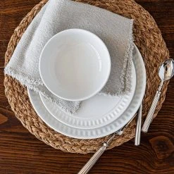 24-Piece white porcelain dinnerware set (service for 8) by Over and Back -Dinnerware Shop white over and back dinnerware sets 934317 4f 1000